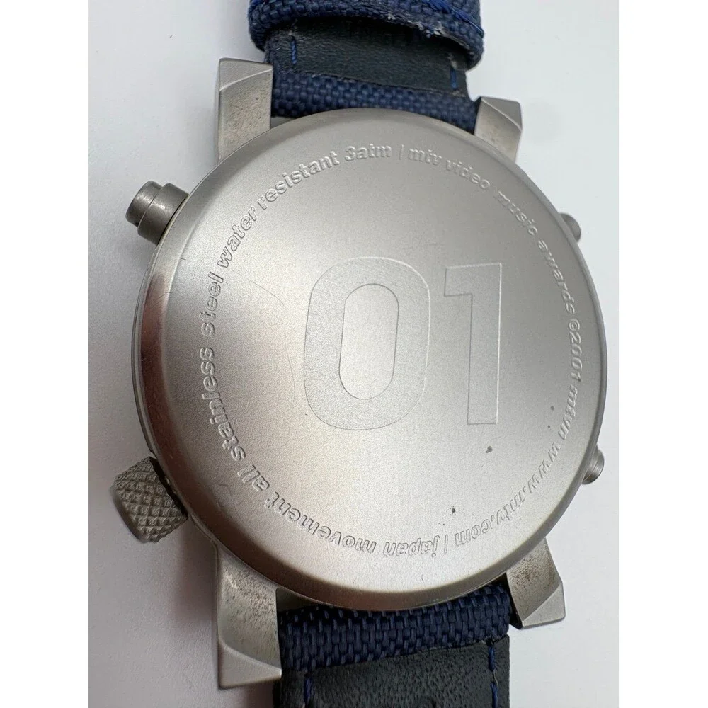 Ultra Rare 2001 MTV VMA Limited Edition Staff Hybrid Watch New Battery 01 - Picture 8 of 10